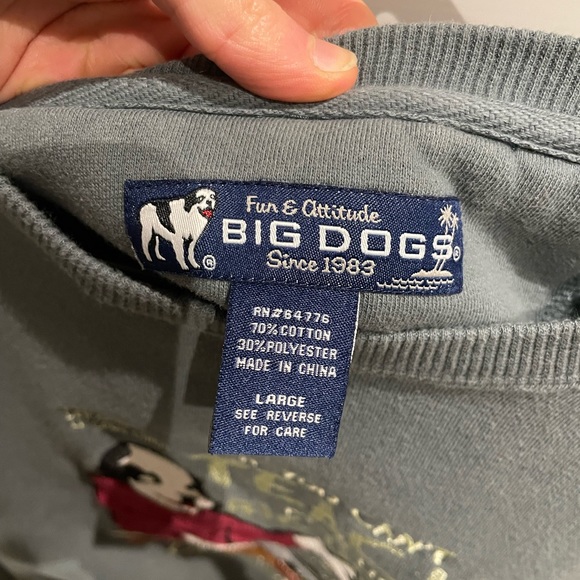 Crewneck Big Dogs Large - Picture 3 of 5